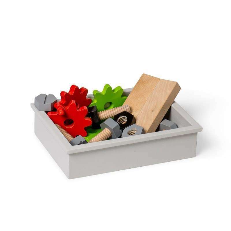 MamaMemo Wooden Workshop Tools - Workbench