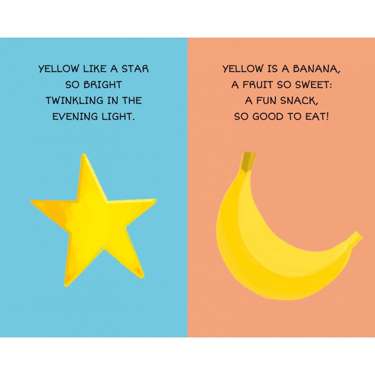 Sassi My First Library - Colours, 8 pcs