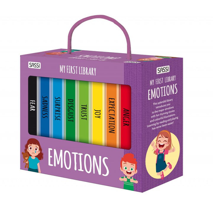 Sassi My First Library - Emotions, 8 pcs