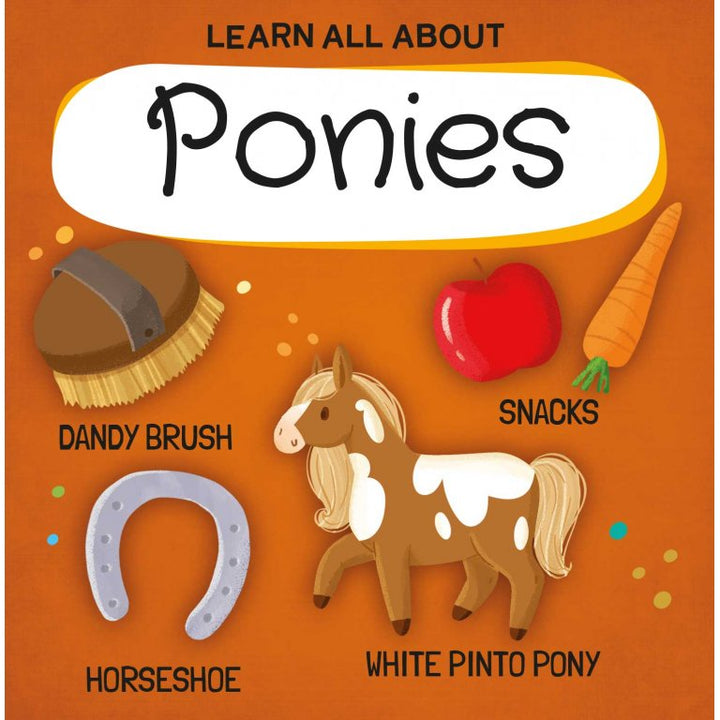 Sassi 3D Puzzle and Book Set - Ponies, 40 pcs