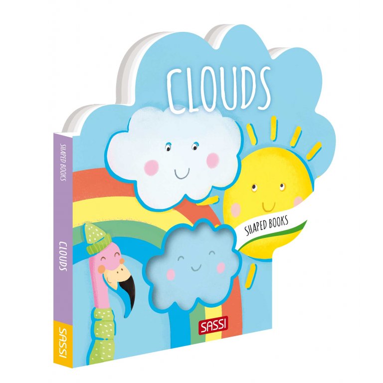 Sassi Shaped Board Book - Clouds