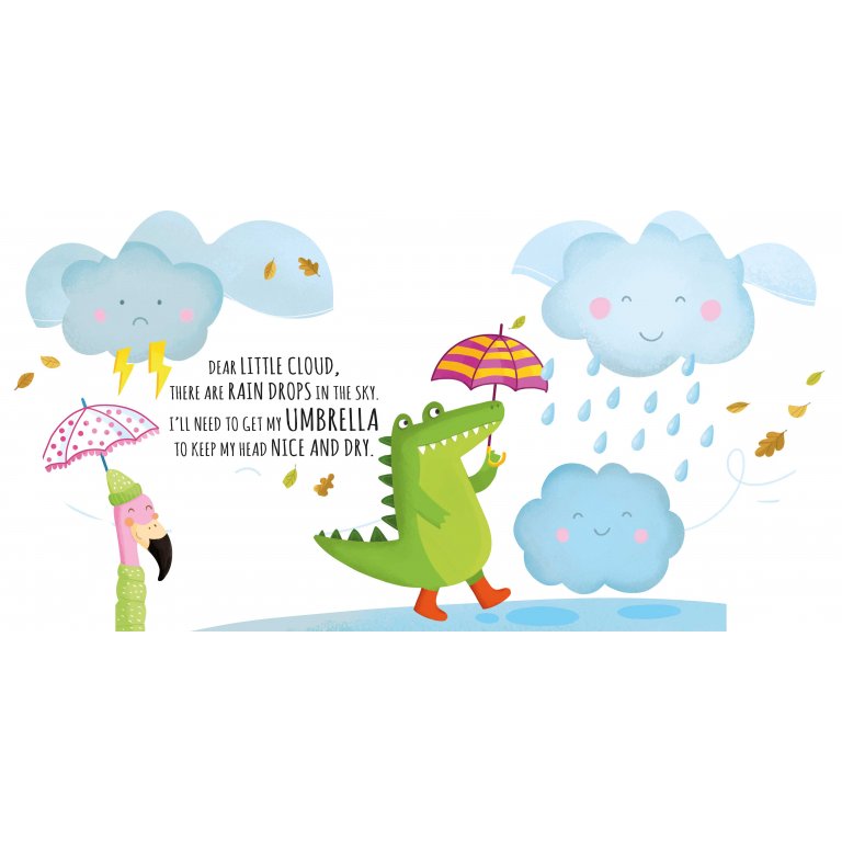 Sassi Shaped Board Book - Clouds