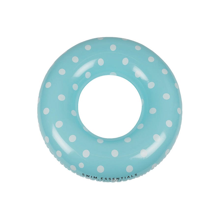 Swim Essentials Inflatable Swim Ring - Blue Dots, 55 cm