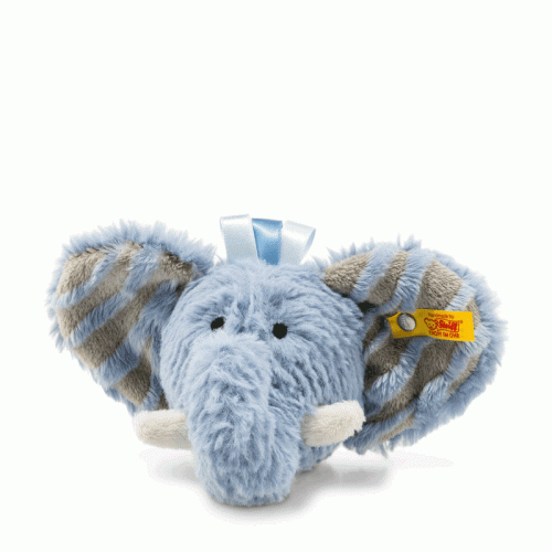 Steiff Soft Cuddly Friends Earz Elephant Rattle, 12 cm