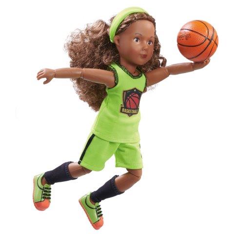 Kruselings Doll & Outfit Set - Joy Basketball Training