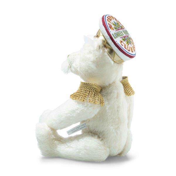 Steiff Rocks Limited Edition Teddy Bear - The Beatles White Sergeant Pepper, 30 cm