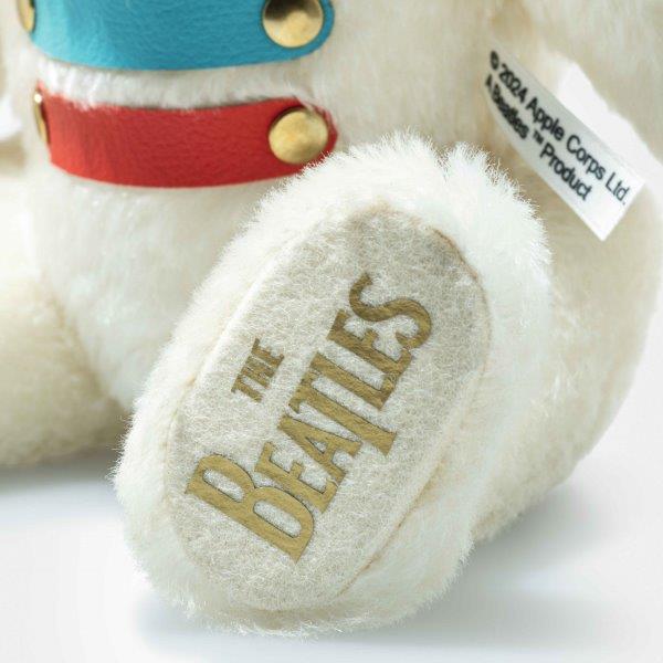 Steiff Rocks Limited Edition Teddy Bear - The Beatles White Sergeant Pepper, 30 cm