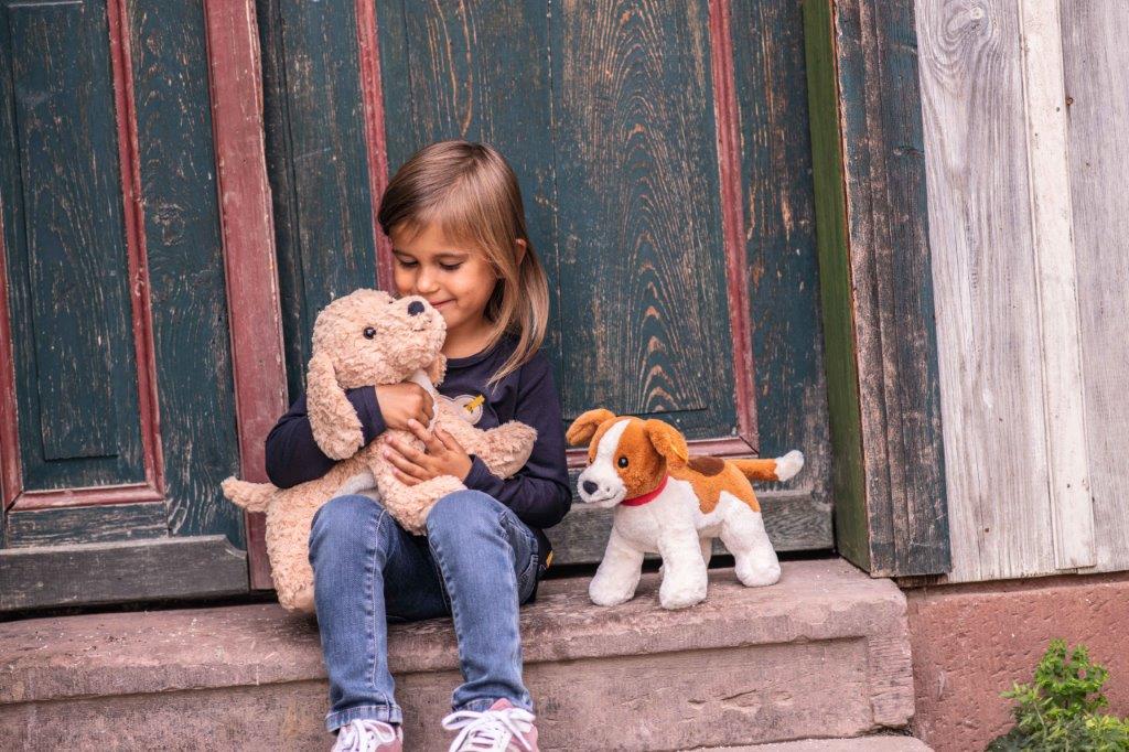 Steiff Snuffy Dog, 27 cm