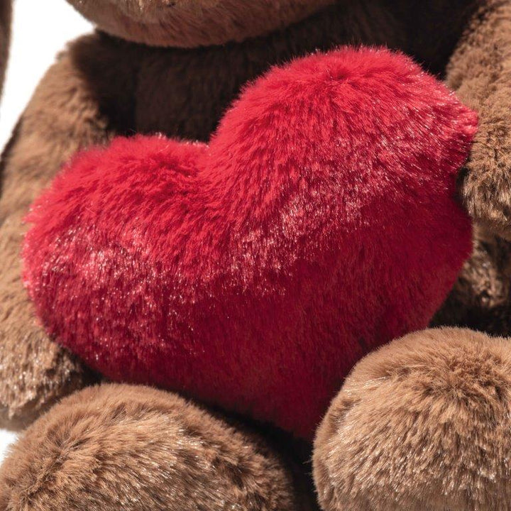 Steiff Soft Cuddly Friends - Hoppie Rabbit Love Brown, 16 cm