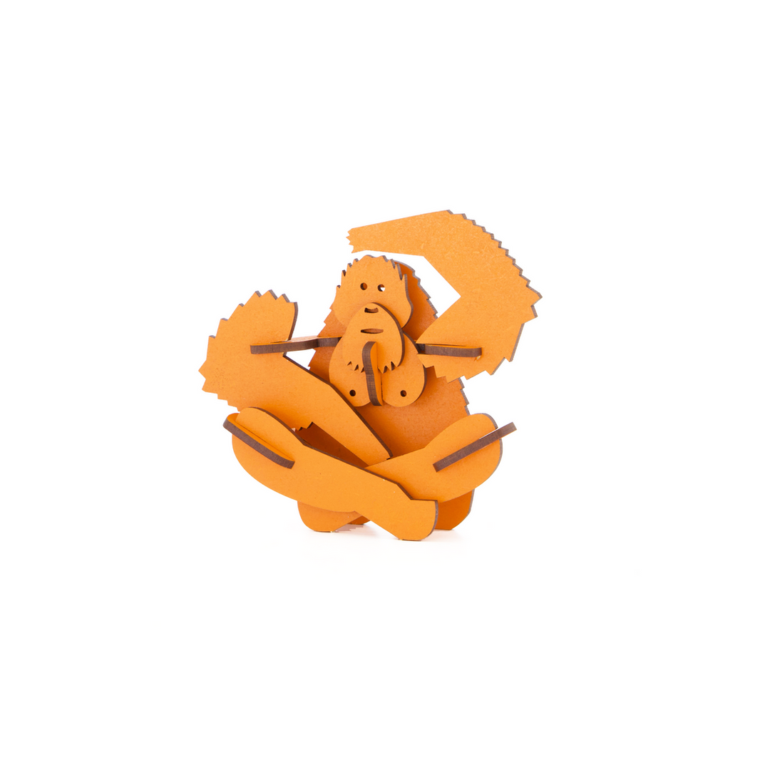 Little and Wood Construction Set Orangutan A5