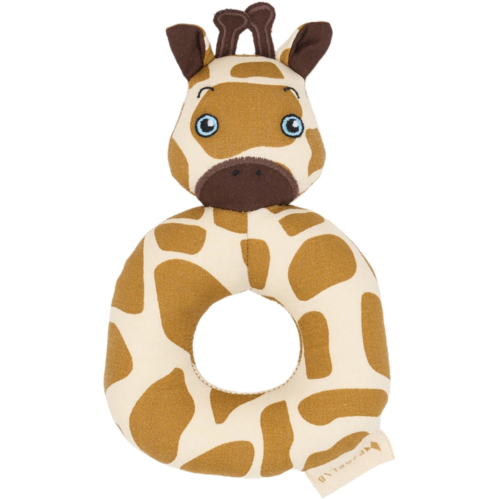 Fabelab Cotton Rattle, Giraffe, 14 cm