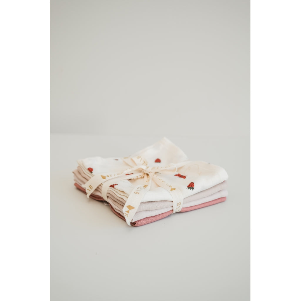 Fabelab Muslin - Into the Garden - 4 pack
