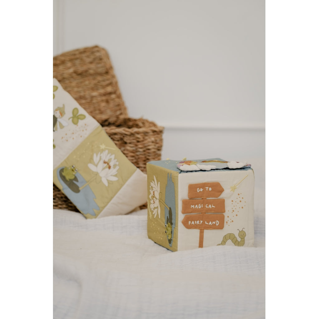 Fabelab - Fabric Cube - Fairyland, 14 cm