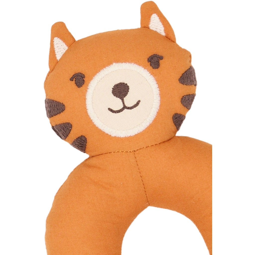 Fabelab Cotton Rattle, Tiger, 16 cm