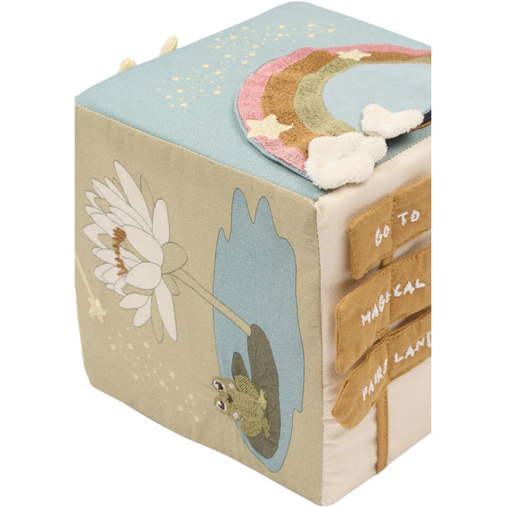 Fabelab - Fabric Cube - Fairyland, 14 cm