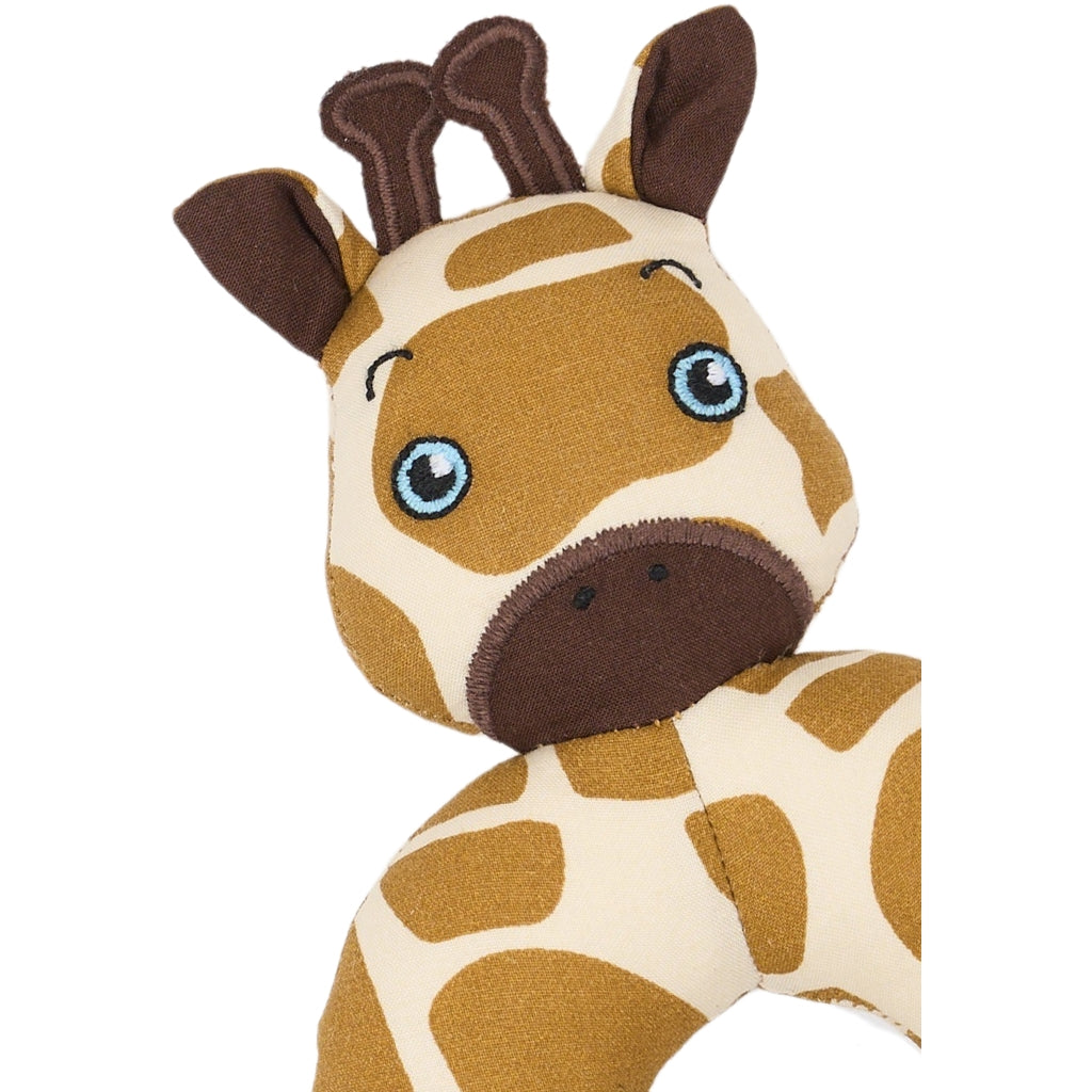 Fabelab Cotton Rattle, Giraffe, 14 cm