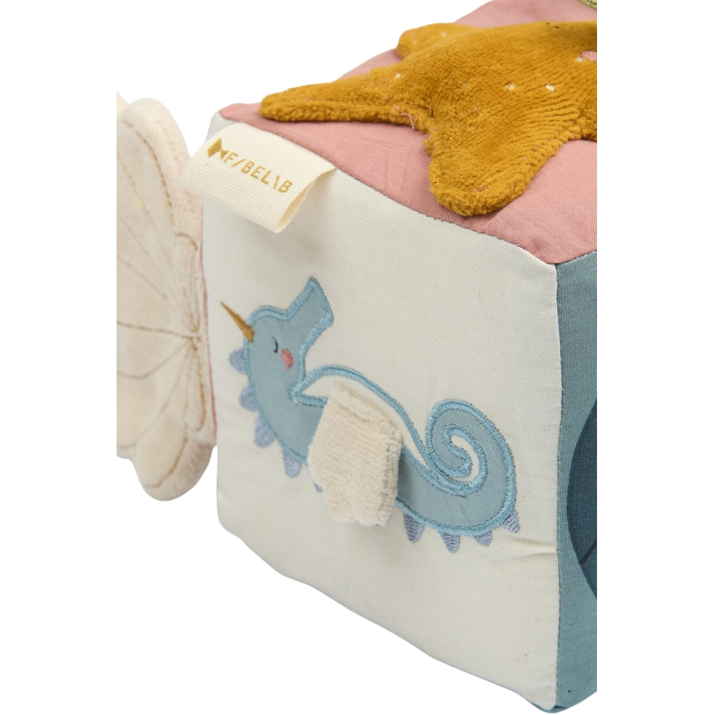 Fabelab Fabric Cube - A Day under the Sea, 12 cm