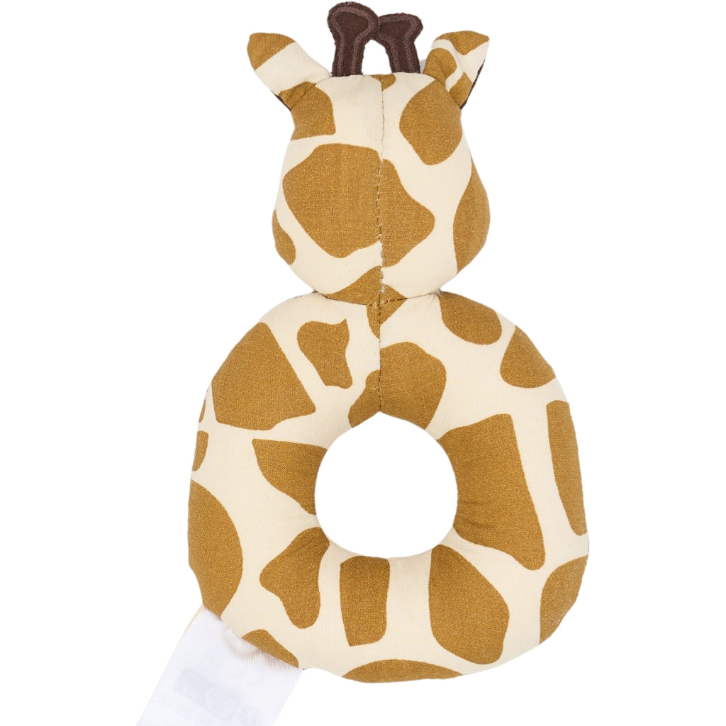 Fabelab Cotton Rattle, Giraffe, 14 cm
