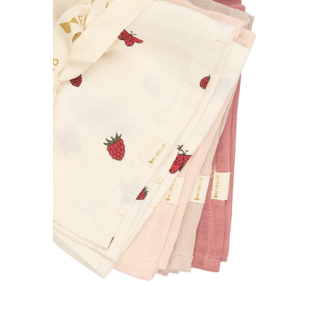 Fabelab Muslin - Into the Garden - 4 pack