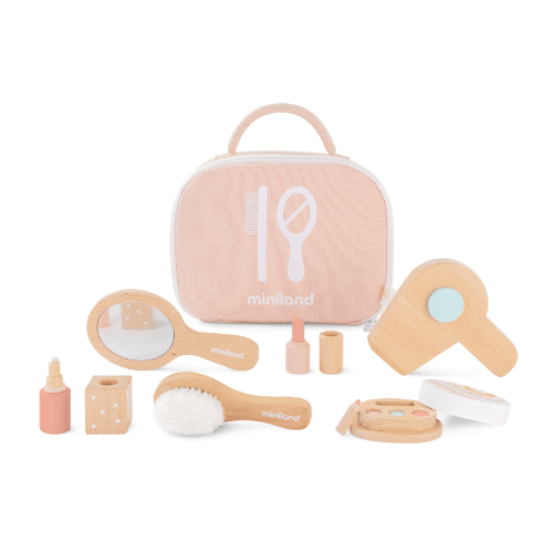 Miniland Doll Wooden Beauty Set, 7 pcs