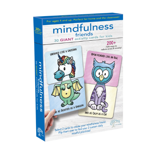 Mindful Living - Mindfulness Friends Giant Cards, 30 pcs