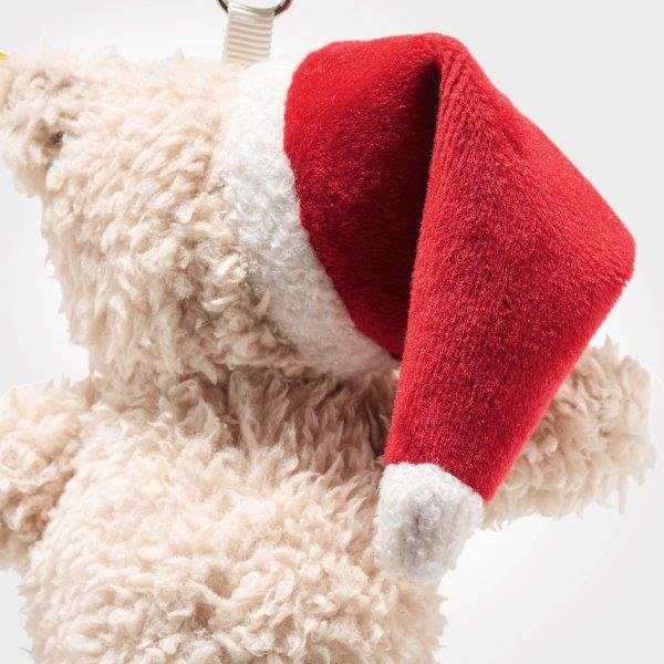 Steiff Key Ring Pendant - Christmas Ben Teddy Bear, 12 cm
