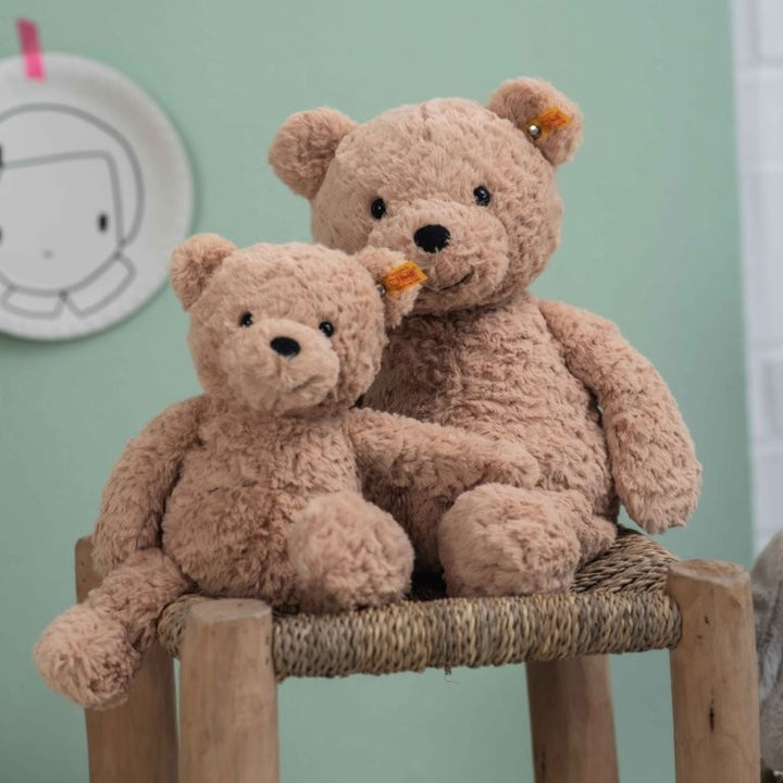 Steiff Soft Cuddly Friends - Jimmy Teddy Bear Light Brown, 30 cm