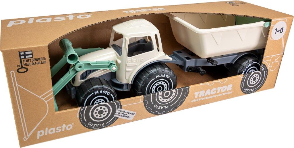 Plasto Soft Neutrals Tractor, 56.5 cm