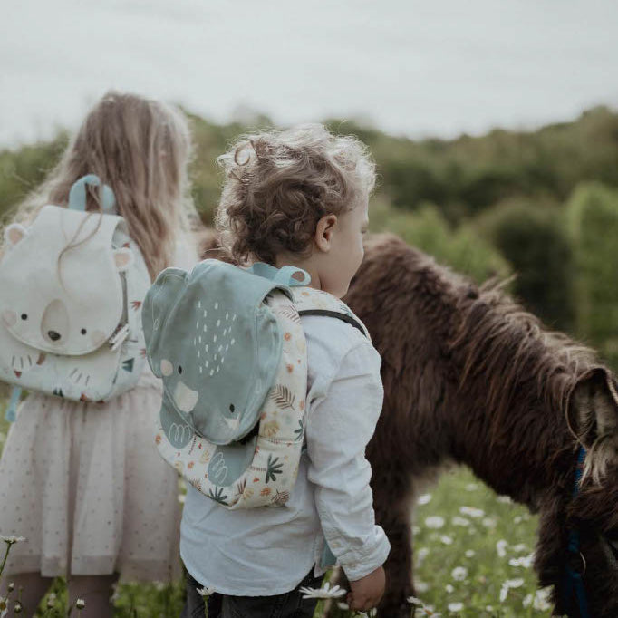 Sassi A4 Junior Eco Backpack - Chewy The Elephant
