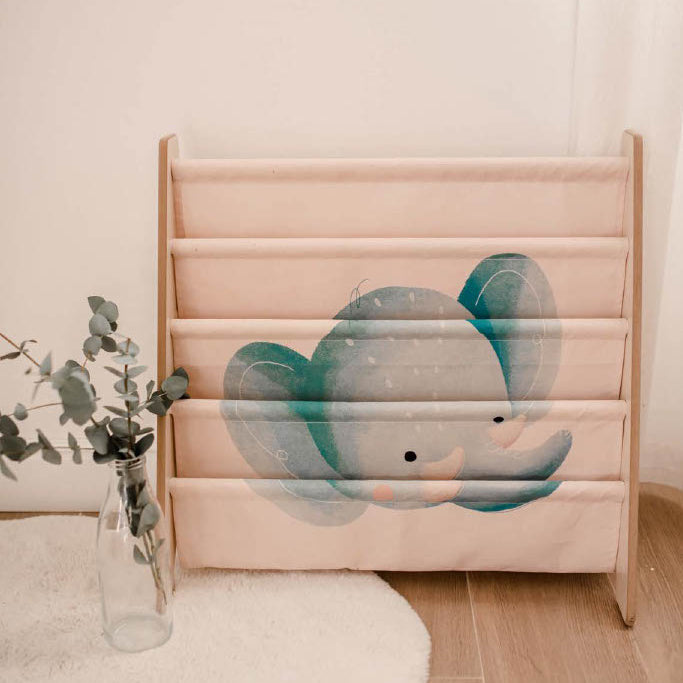 Sassi Book Rack - Chewy The Elephant