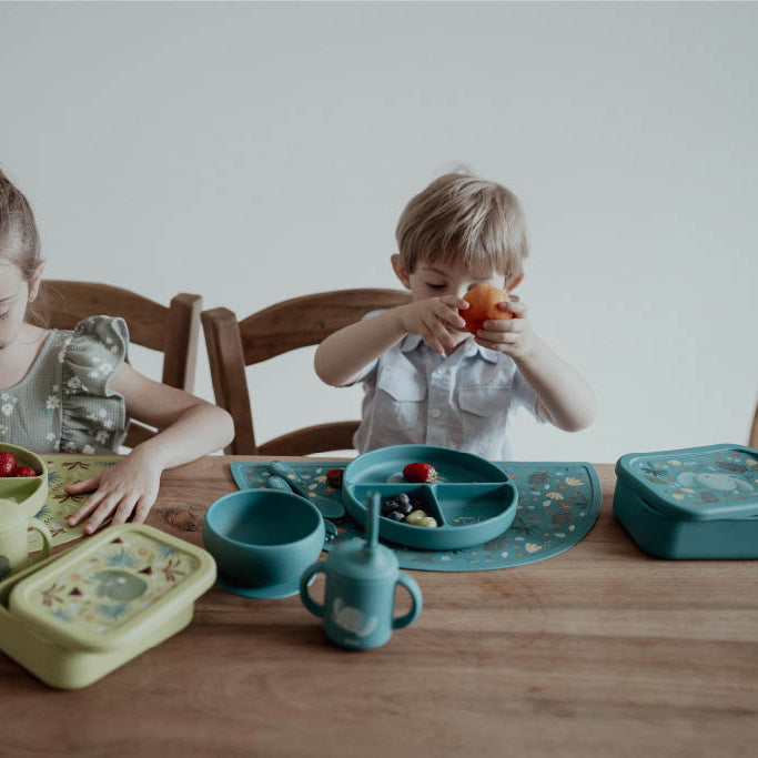 Sassi Silicone Meal Plate - Chewy The Elephant