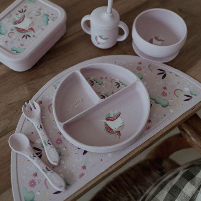 Sassi Silicone Lunch Box - Sparkly The Unicorn