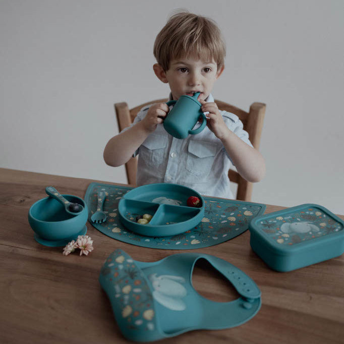 Sassi Silicone Meal Bowl Set - Chewy The Elephant