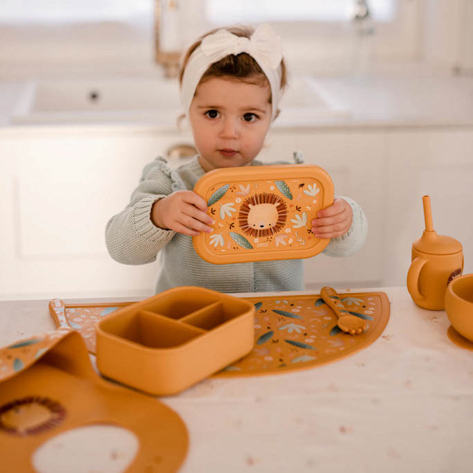 Sassi Silicone Mat - Chompy The Lion