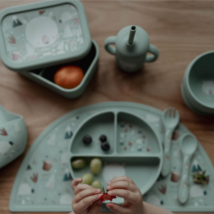 Sassi Silicone Lunch Box - Munchy the Bear