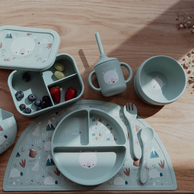 Sassi Silicone Mat - Munchy The Bear