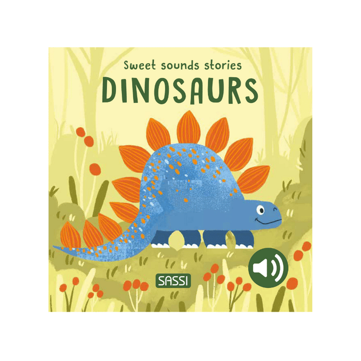 Sassi Board Book Sweet Sounds Stories - Dinosaurs