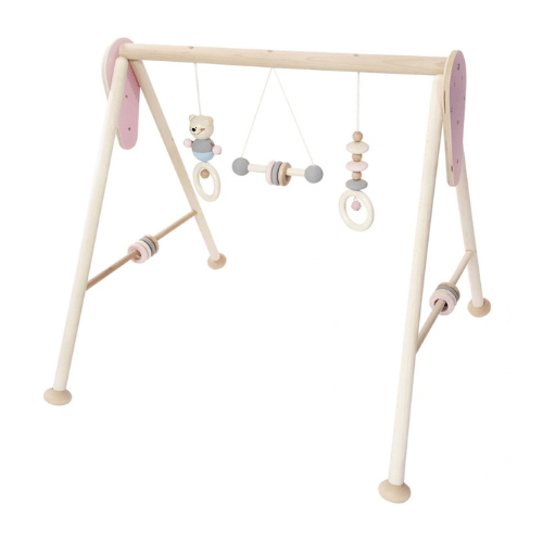 Hess-Spielzeug Baby Play Gym Natural Pink