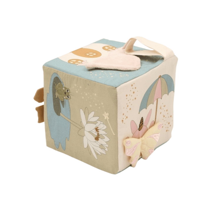 Fabelab - Fabric Cube - Fairyland, 14 cm