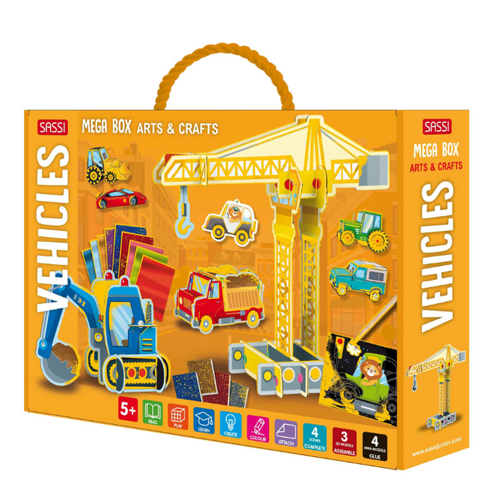 Sassi Arts & Crafts - Mega Vehicles