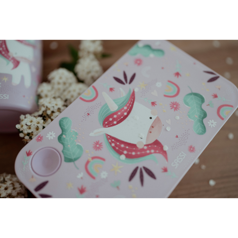 Sassi RPET Lunch Box - Sparkly The Unicorn