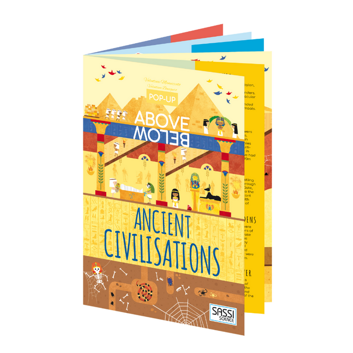 Sassi Fact Books - Above and Below - Ancient Civilisations