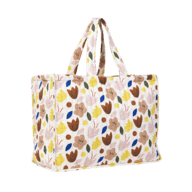 Fabelab - Quilted Weekend Storage Bag - Flowers, 60 cm Default Title