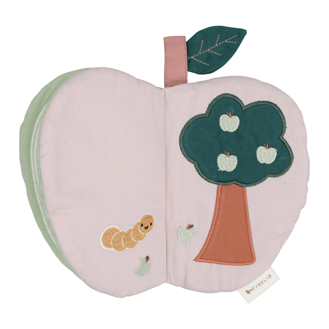 Fabelab - Fabric Book - Green Apple, 22 cm