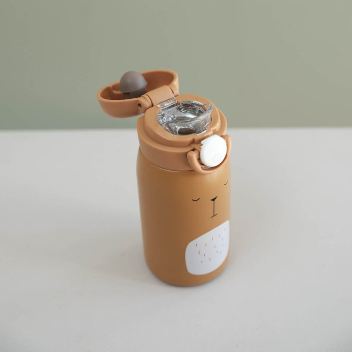 Fabelab - Water Bottle - Bear in Ochre, 320 ml