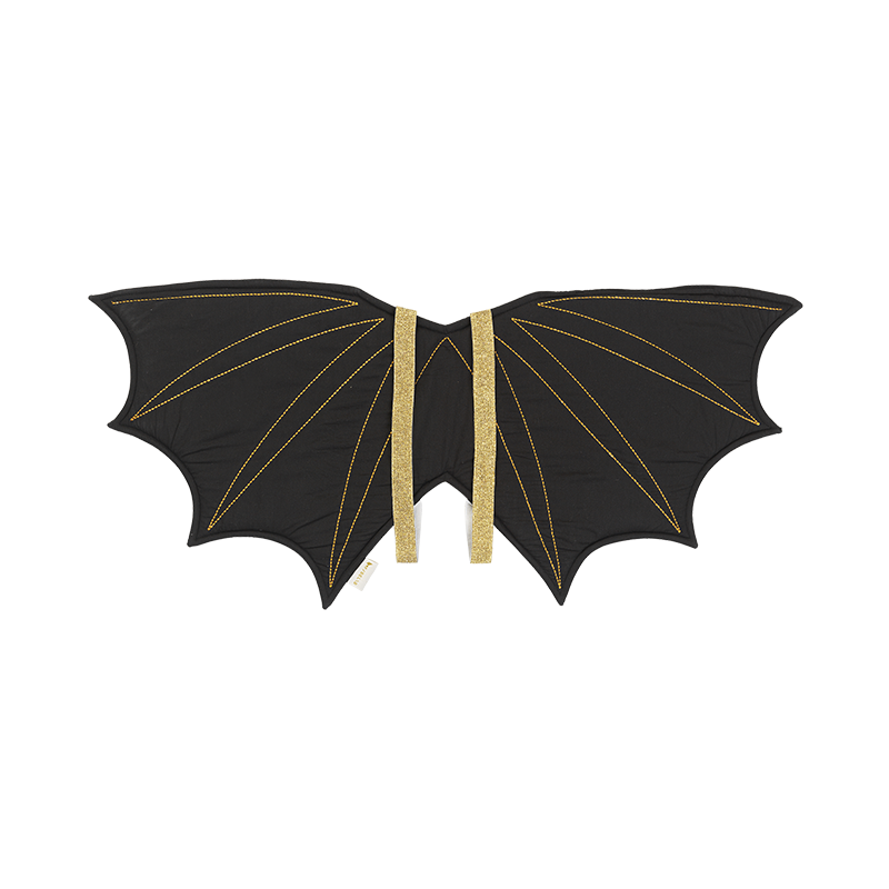 Fabelab - Dress up - Wings - Bat Black, 65 cm