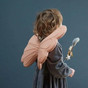 Fabelab - Dress Up - Wings - Rainbow - Old Rose, 55 cm