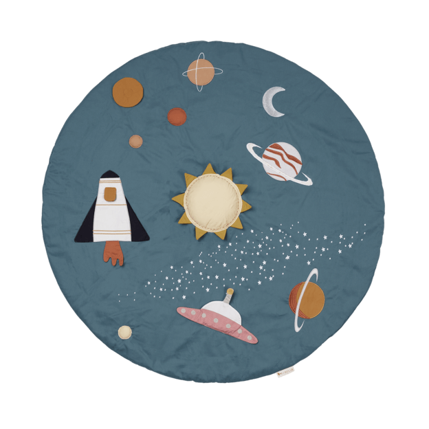 Fabelab - Activity Blanket - Planetary, 100 cm