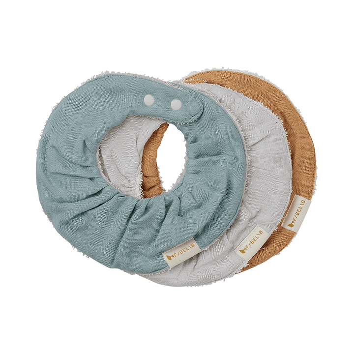 Fabelab - Ruffle Bib - Galaxy - 3 pack, 19 cm
