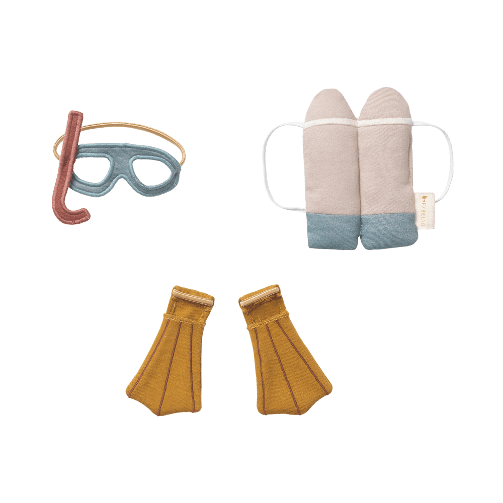 Fabelab - Doll Clothes - Scuba Set Default Title